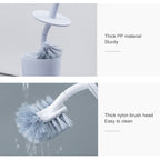 Toilet Cleaning Brush Set Long Handle Soft Toilet Brush — view 4