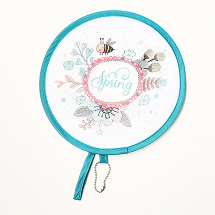 Summer Folding Fan Children Portable Mini Cartoon Round Hand Fan