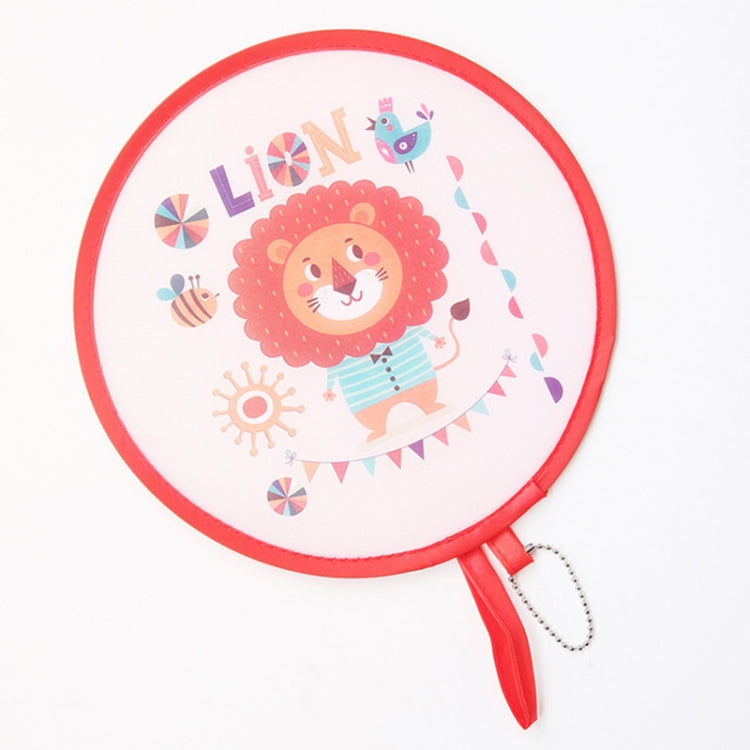 Summer Folding Fan Children Portable Mini Cartoon Round Hand Fan — view 10