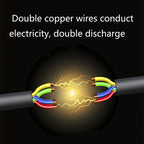 2 PCS P183 Car Anti-Static Elimination Release Device Grounding Strip Car Off-Road Exhaust Pipe Anti-Static Belt, Style: