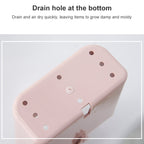 Bathroom Rack Wall-mounted Suction Cup Free Punch Storage Box Washstand Toothbrush Toothpaste Rack — view 3