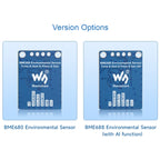 Environmental Sensor Supports Temperature / Humidity / Barometric Pressure / Gas Detection