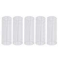 5PCS Acrylic Guitar Slide Tube Folk Slide Block