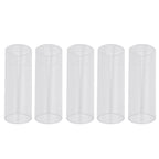 5PCS Acrylic Guitar Slide Tube Folk Slide Block