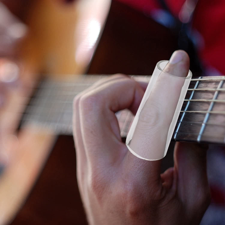 5PCS Acrylic Guitar Slide Tube Folk Slide Block