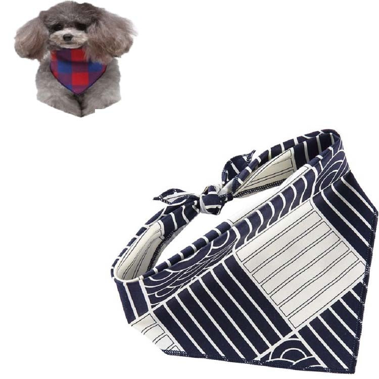 Cotton Cartoon Print Pet Saliva Towel — view 13