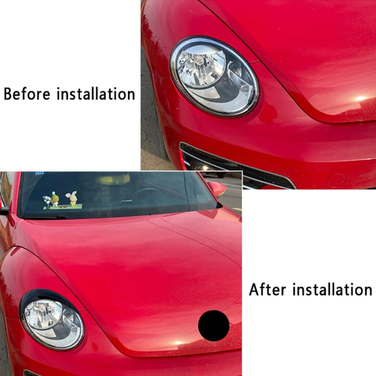 Headlight Eyebrow Modified Car Sticker For Volkswagen Beetle 2012-2018