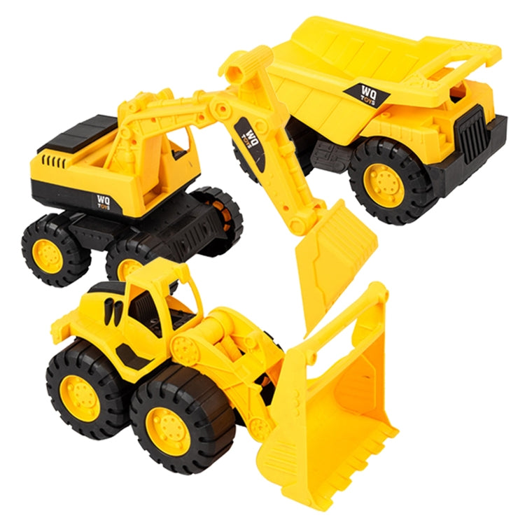 3 PSC / Set Children Simulation Drop-resistant Excavation Engineering Vehicle Toy Set, Random Style Delivery — view 9
