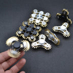 Three Gear Linkage Pure Copper Fidget Spinner Decompression Toy — view 7