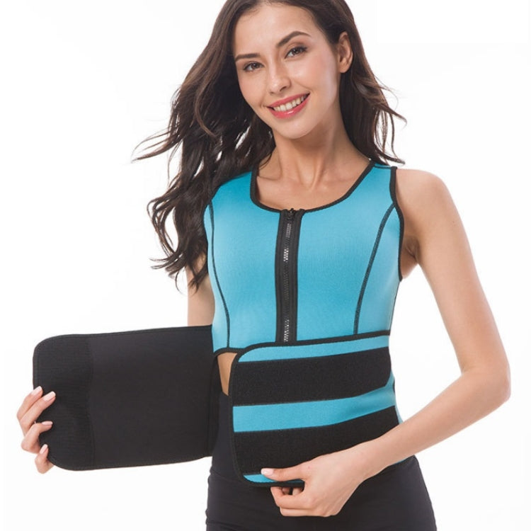 Neoprene Corset Yoga Vest Sweat Suit Postpartum Belly Belt — view 12