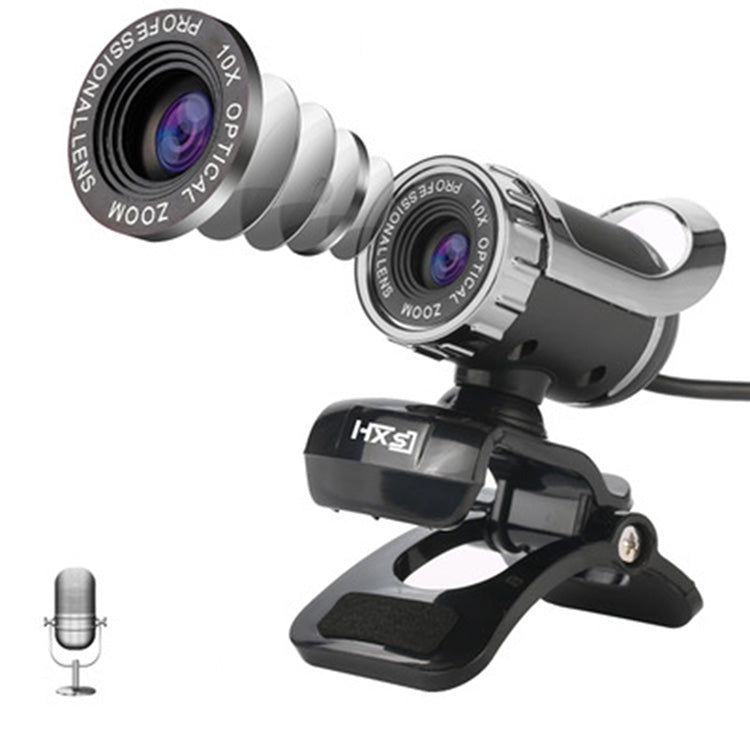 HXSJ A859 480P Computer Network Course Camera Video USB Camera Built-in Sound-absorbing Microphone