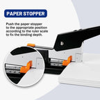Deli 0399 Large Stapler Thickened Lengthened Labor Saving Office Stationery Stapler