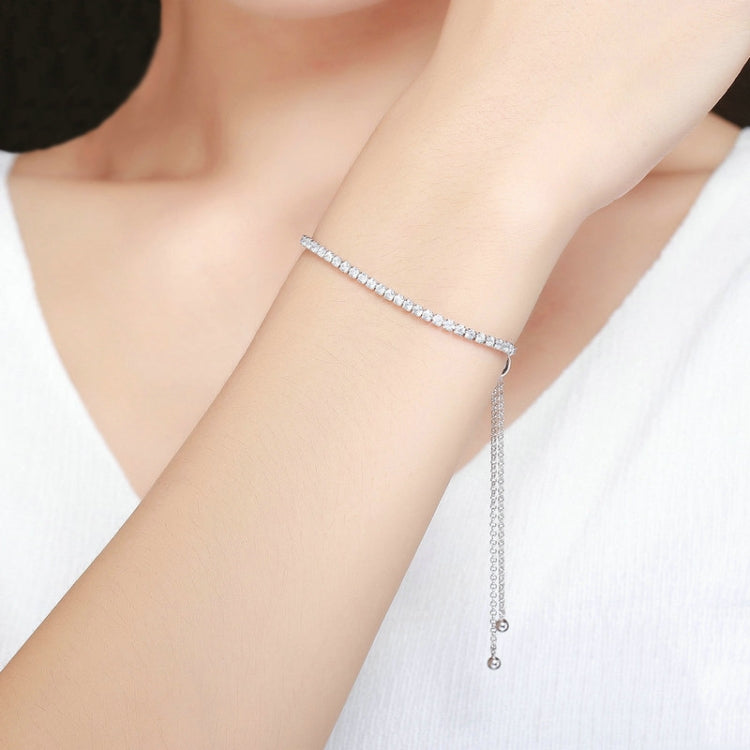 Affectionate S925 Sterling Silver Bracelet Adjustable Women Bracelet