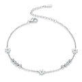 S925 Sterling Silver Daisy Bracelet Plant Shape Bracelet