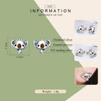 Koala Sterling Silver Ladies Gemstone Earrings — view 5