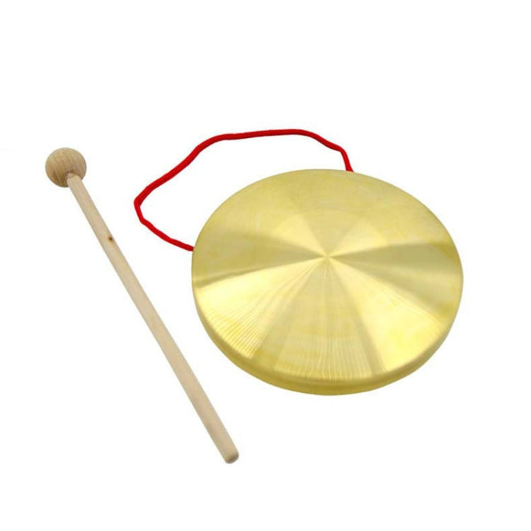 Thicken Causeway Hand Gong Percussion Musical Instrument — 18 cm