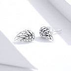 S925 Sterling Silver Wings Earrings Personality Earrings