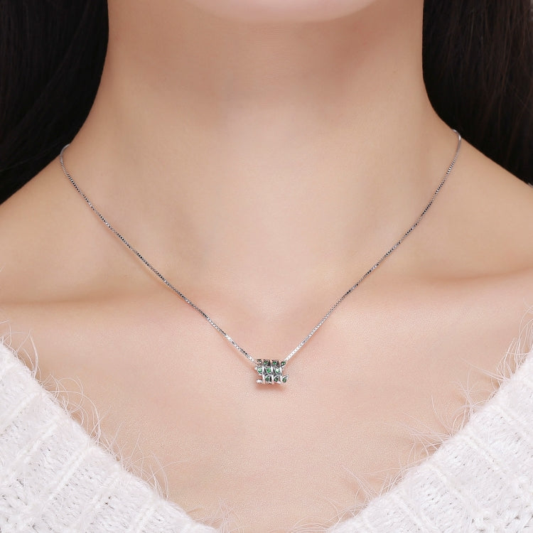 S925 Sterling Silver Beads Spring Scenery Pendant