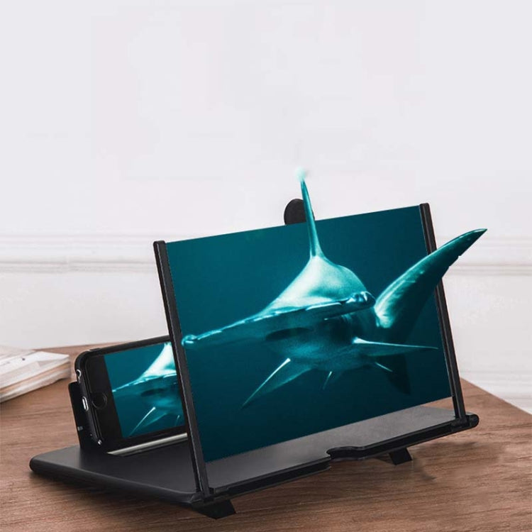 Pull-out Mobile Phone Screen Magnifier 3D Video Desktop Mobile Phone Holder
