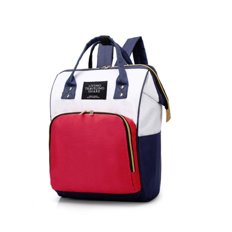 Mummy Bag Large Capacity Multifunctional Backpack Waterproof Baby Bottle Diaper Bag — view 17
