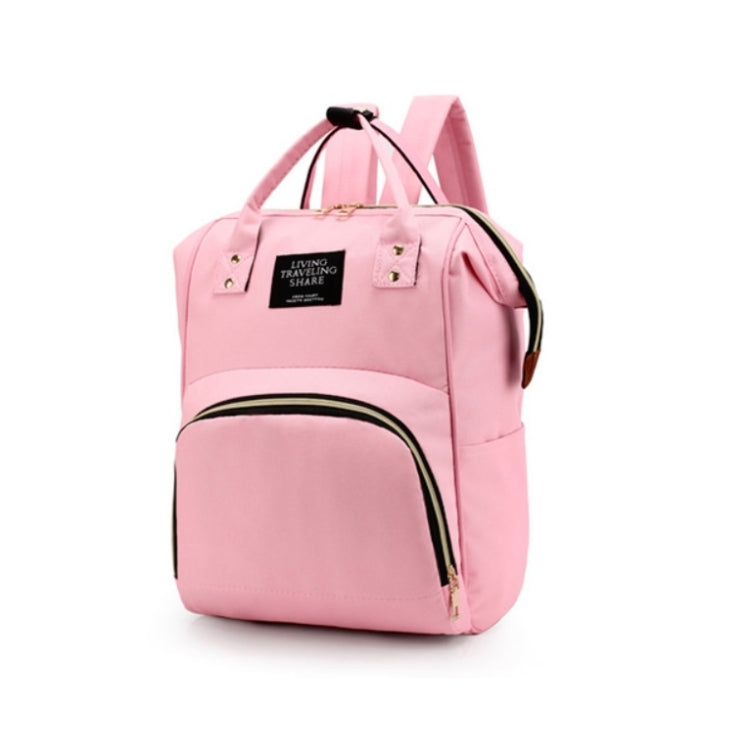 Mummy Bag Large Capacity Multifunctional Backpack Waterproof Baby Bottle Diaper Bag — view 18