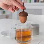 Acorn Mini Tea Strainer Silicone Tea Leak Tea Maker, Tea Maker — view 8