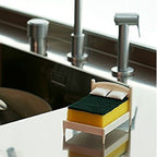 Creative Kitchen Scouring Pad Sponge Wipe Bed Shape Storage Rack Set, Sponge Wipe Bed — view 4