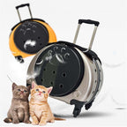 Pet Trolley Case Got Out Portable Pet Bag — Golden
