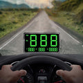 Kingneed C80 4.5inch HUD Car Head-up Display GPS Speed Meter Overspeed Alarm Mileage Altitude Clock