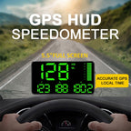 Kingneed C90 5.5inch HUD Car Head-up Display GPS Car Universal Mileage Speed Meter Speeding Alarm / GPS Satellite Speed Measurement