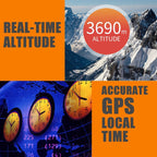 C1090 6.2 inch HUD Car Head-up Display GPS Car Universal Mileage Speed Meter Speeding Alarm / GPS Satellite Speed Measurement