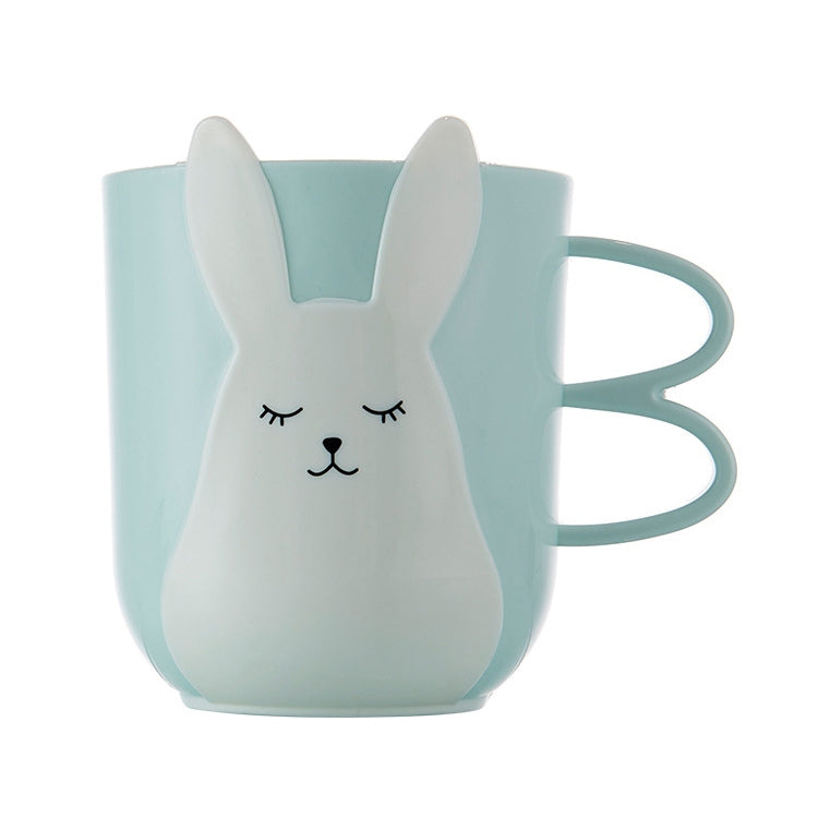 Creative Cute Mouthwash Cup Household Brushing Cup Plastic Children Cup with Handle — view 9
