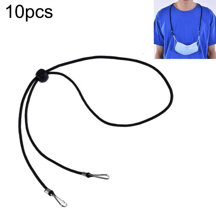 10pcs Mask Anti-lost Adjustable Lanyard and Ear Hook