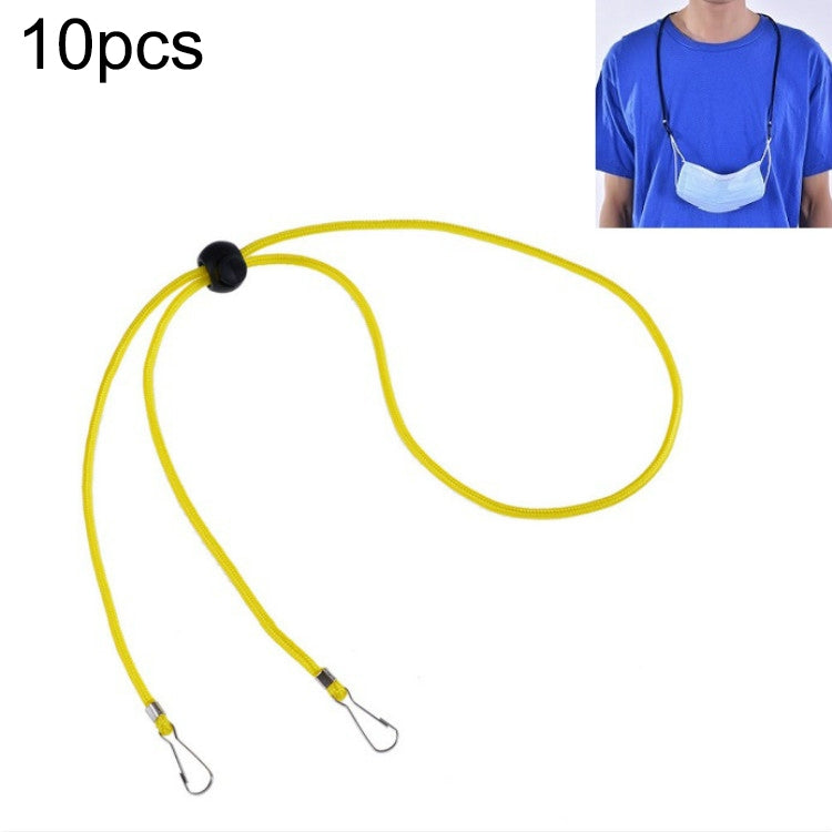 10pcs Mask Anti-lost Adjustable Lanyard and Ear Hook