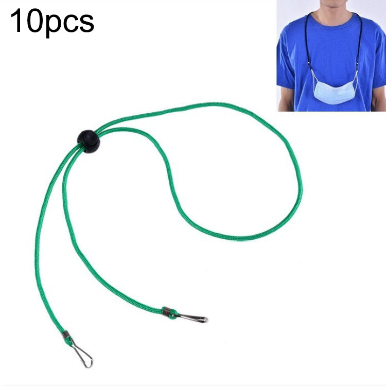 10pcs Mask Anti-lost Adjustable Lanyard and Ear Hook
