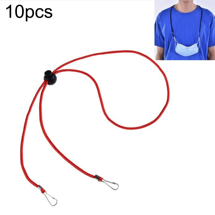 10pcs Mask Anti-lost Adjustable Lanyard and Ear Hook
