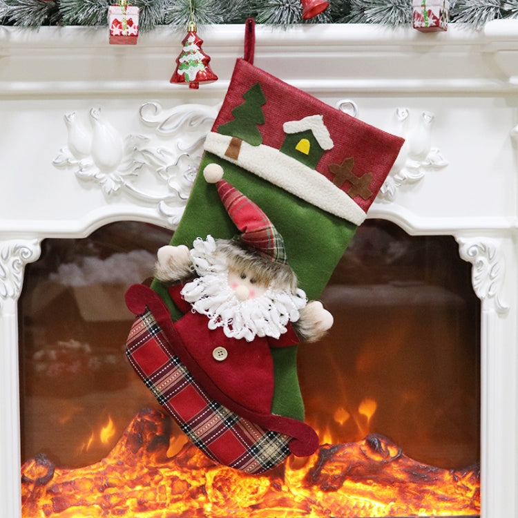Christmas Socks Gift Bag Christmas Tree Pendant Decoration