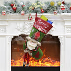 Christmas Decorations Christmas Socks Christmas Tree Pendant Children Gift Candy Bag — Senior