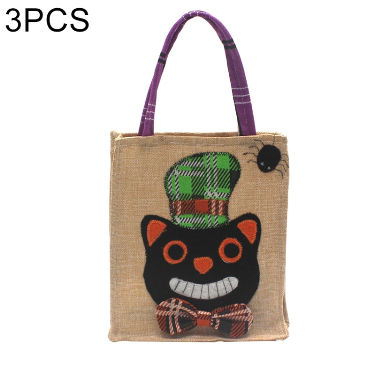 Halloween Decoration Supplies Tote Bag Mall Hotel Biscuits Apple Gift Bag — Witch