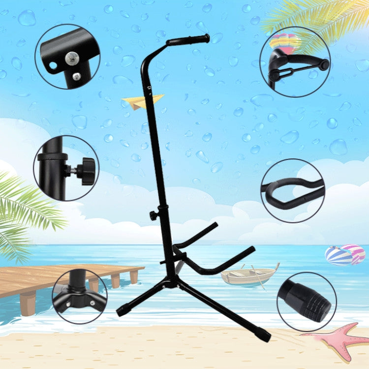 Folding Single Vertical Guitar Stand — view 4