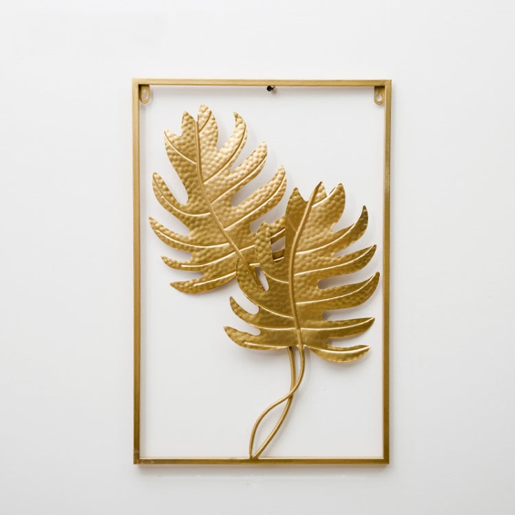 Living Room Wall Metal Leaf Wall Hanging Decoration TV Sofa Background Wall Wall Decoration — view 8