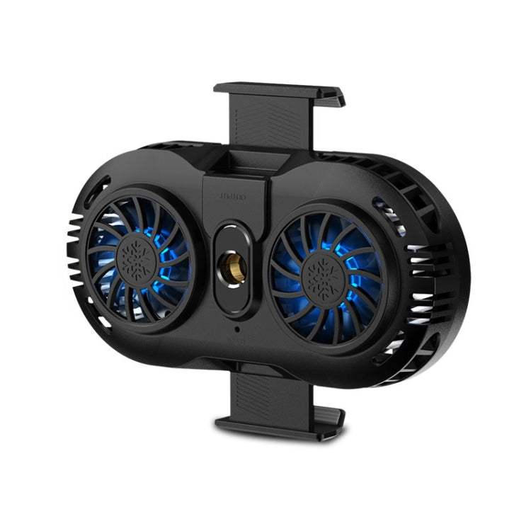 AH-102 Type-C / USB-C + USB Interface Dual Cooling And Fast Cooling Mobile Phone Radiator for 4-6.5 inch Mobile Phones, Power Cable Length: 1.5m