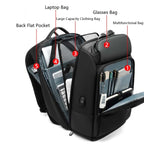 Business Travel Bag PVC Waterproof Backpack — view 5