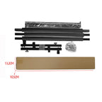 Foldable Long Metal Guitar Display Stand Shelf