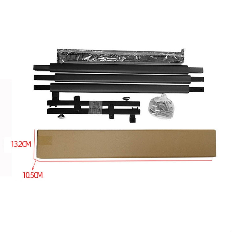 Foldable Long Metal Guitar Display Stand Shelf
