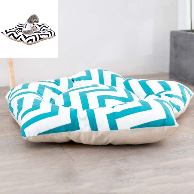 Pet Tent Sleeping Mat Dog Bed — Beige Star