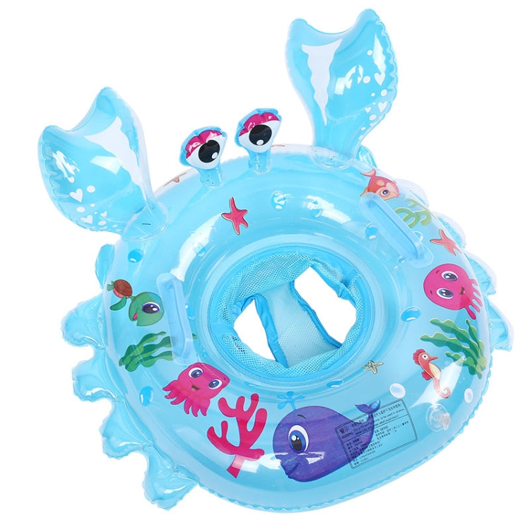 Crab Shape Baby Swimming Ring Sitting Ring Inflatable Float Ring