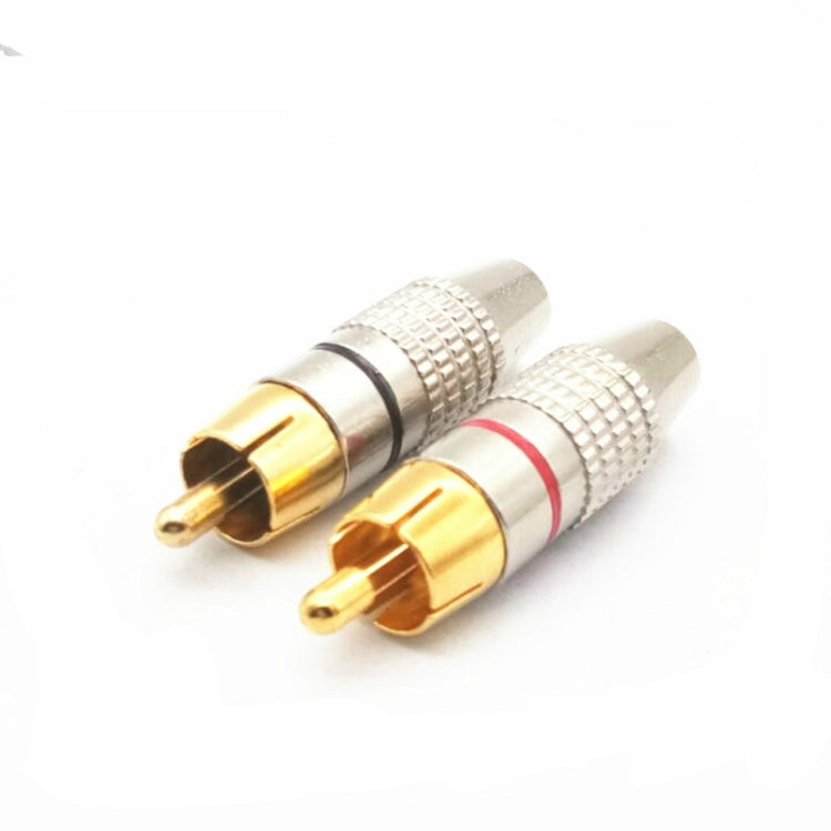 30 PCS 270RCA Lotus Head AV Plug Video Head Audio Head RCA Plug Lotus Plug