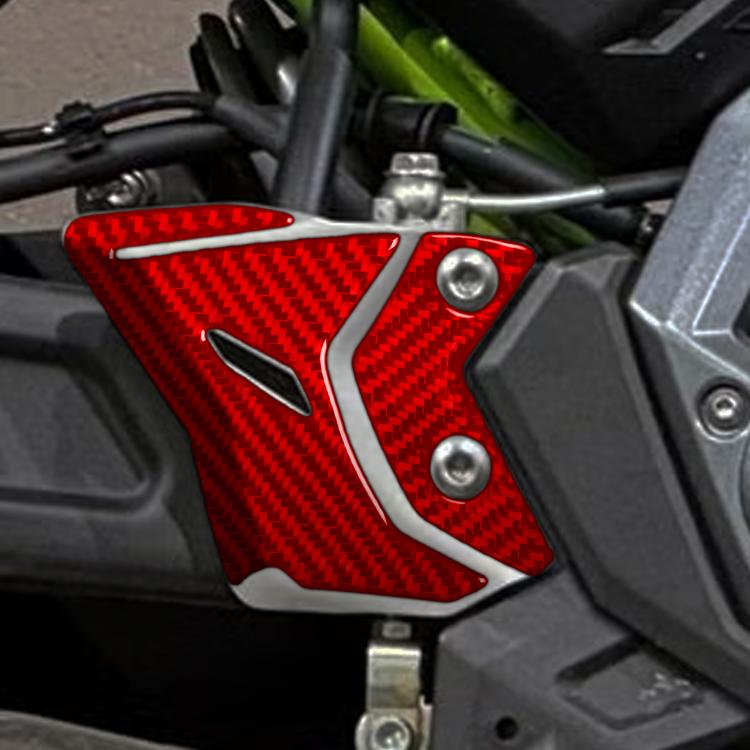 For 2024-2025 Kawasaki Z650 3pcs /Set Footrest Decoration Stickers — Green