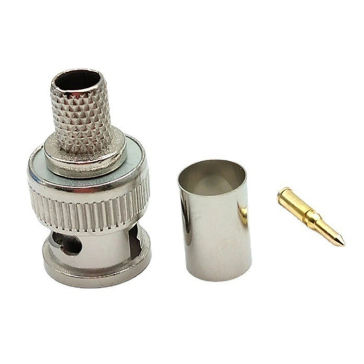 5pcs Cold Pressed BNC Plug Wiring Head — 59